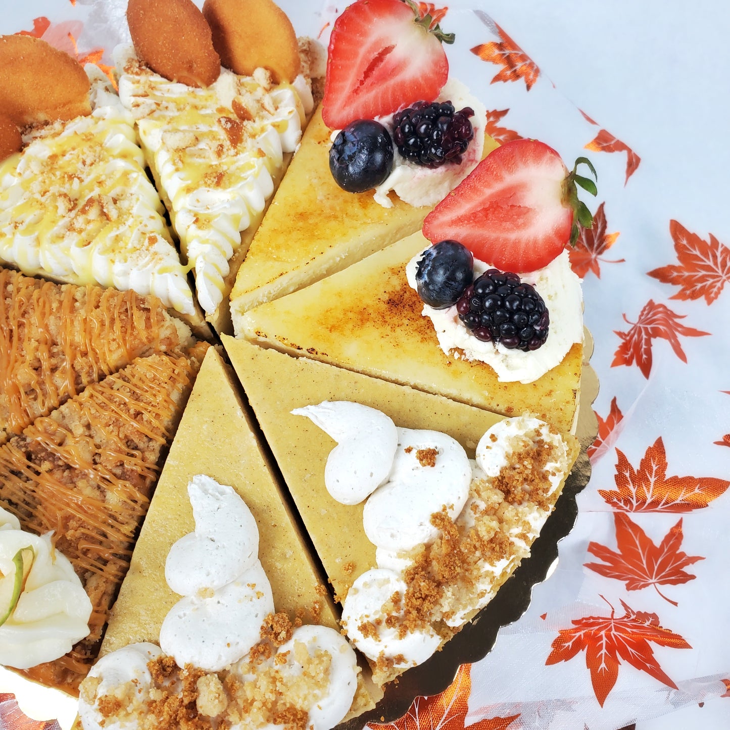 Thanksgiving Cheesecake Quartet