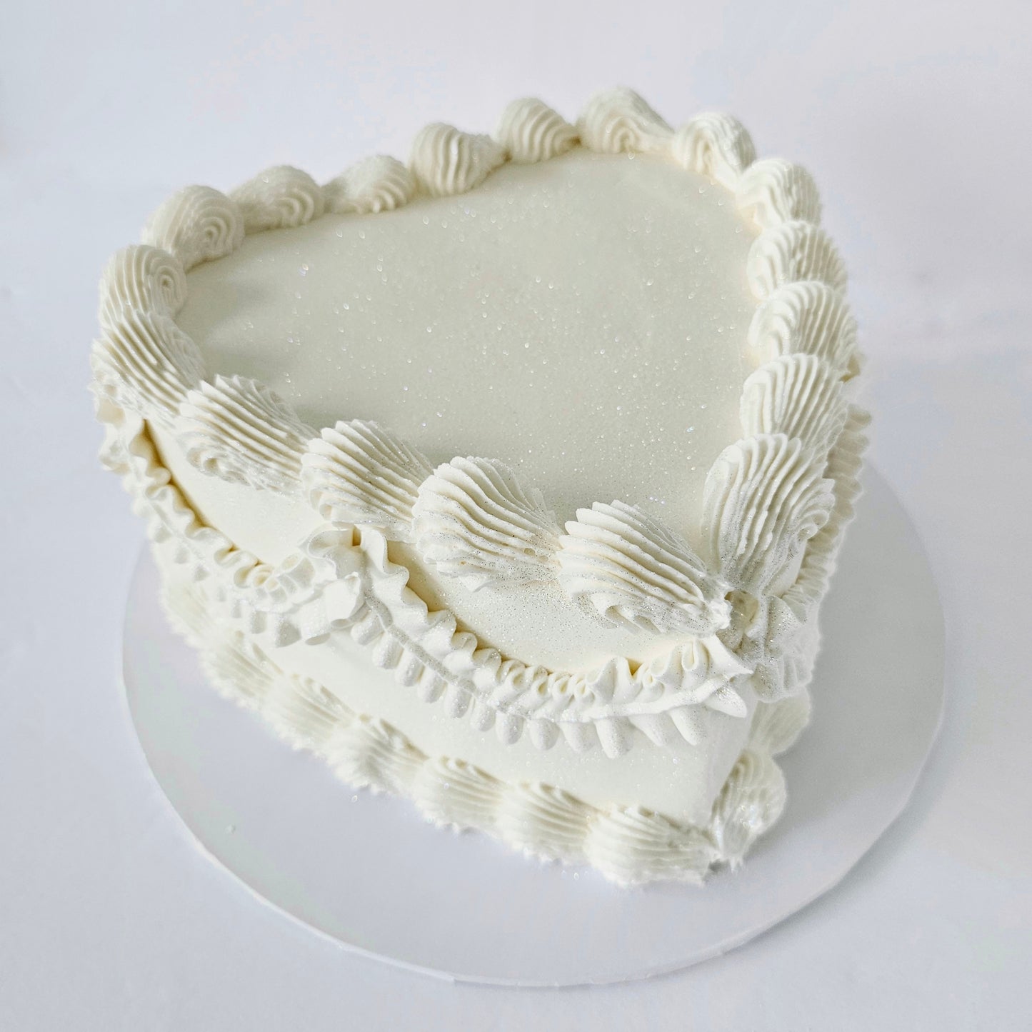 Vintage Heart Cake