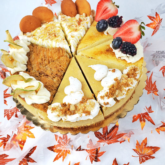 Thanksgiving Cheesecake Quartet