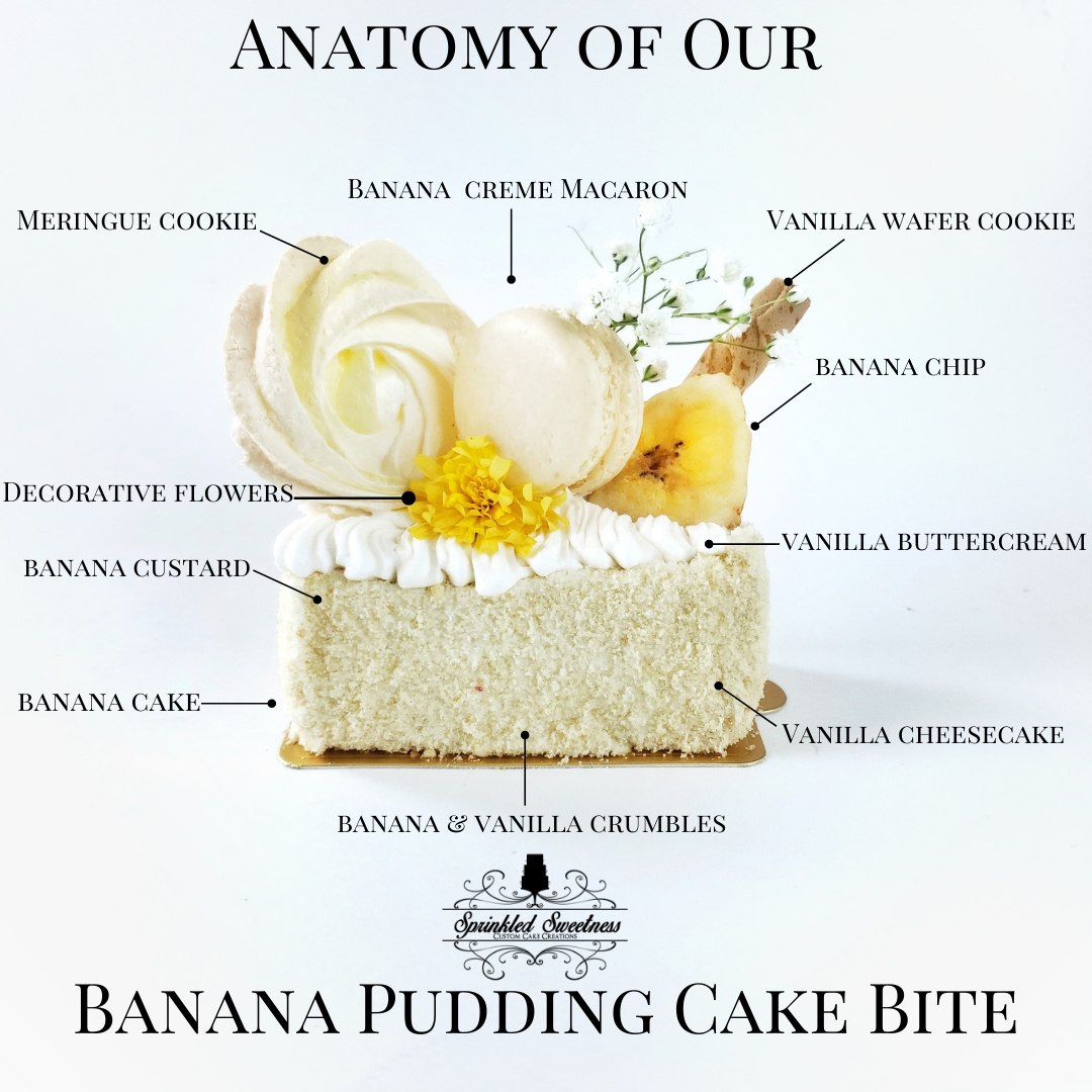 Banana Pudding Cake Bites (12)